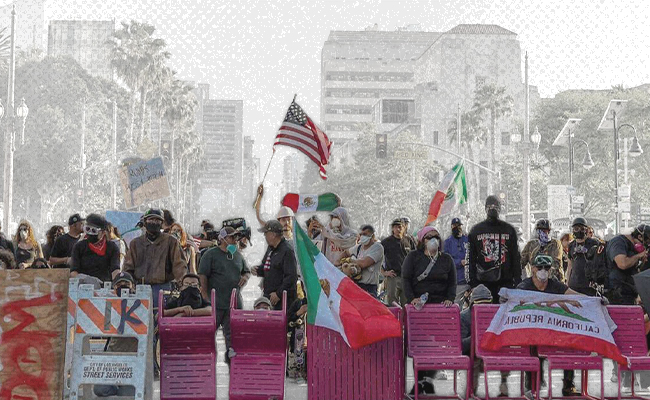 Protestas migrantes