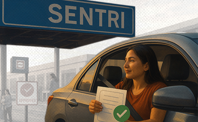 SENTRI: acceso rápido y seguro para cruzar la frontera