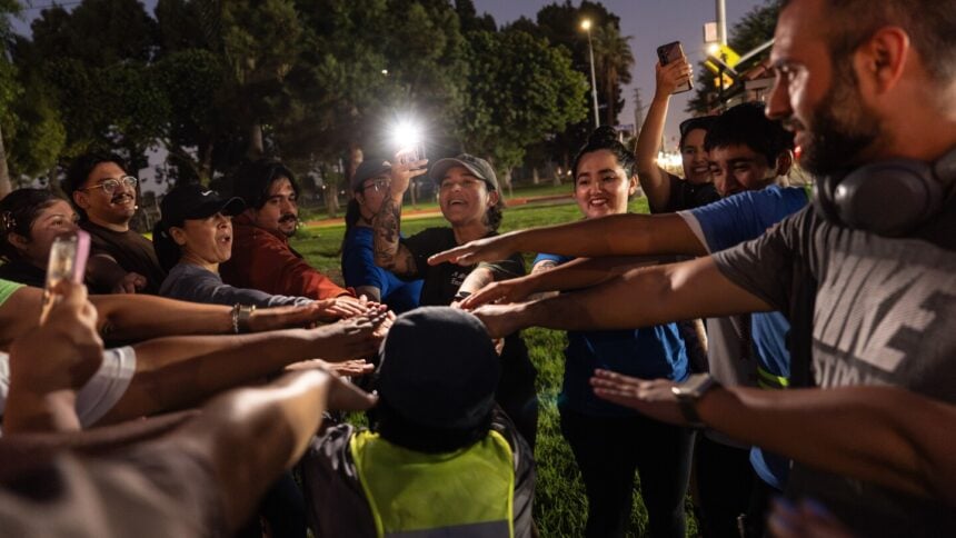 Inmigrantes latinos en Los Ángeles: Huntington Park Run Club