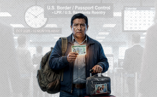 Residencia: ¿puedo perderla si paso mucho tiempo fuera de EE. UU.?