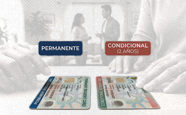 Residencia permanente y condicional: ¿cuál es la diferencia?