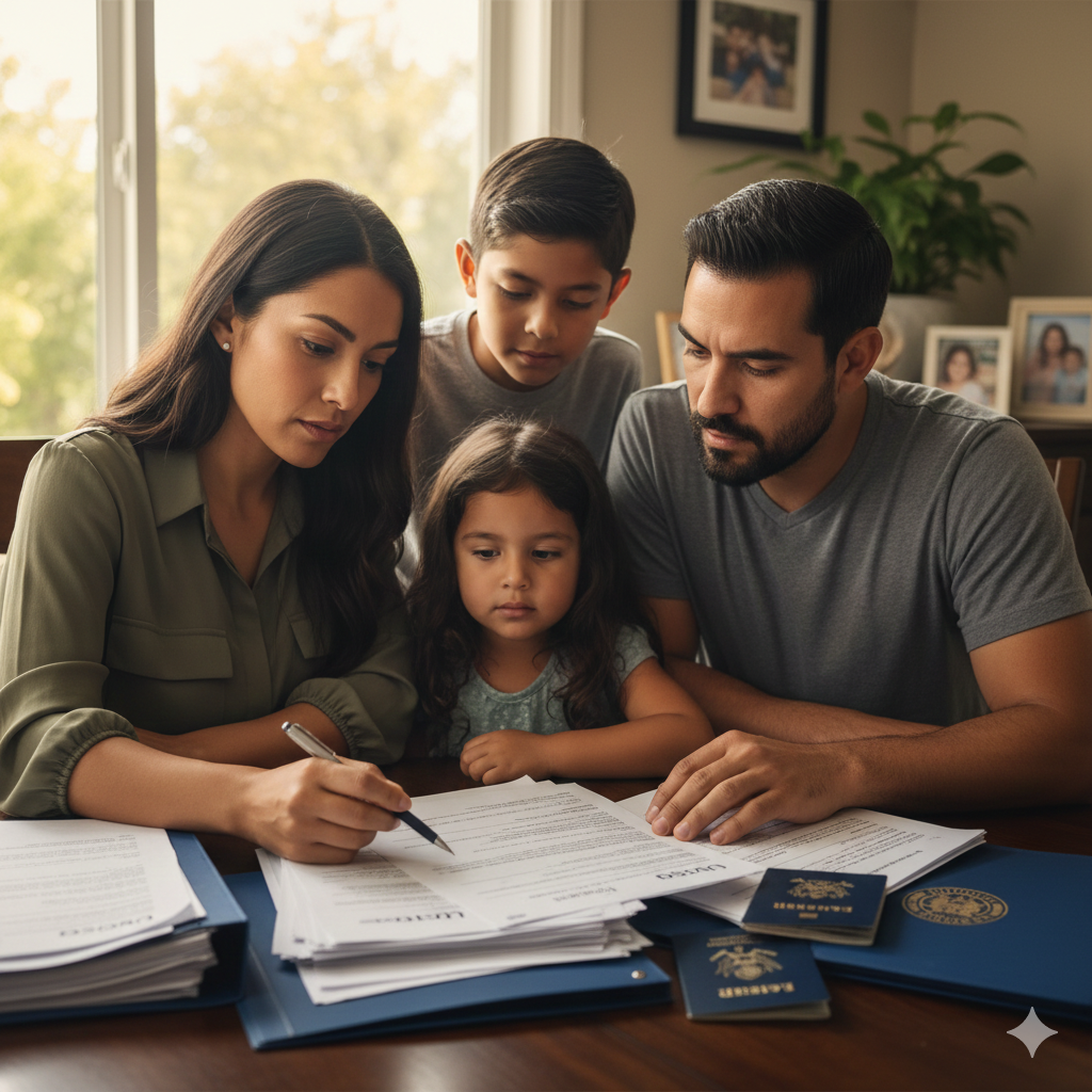 Trámite con inmigración