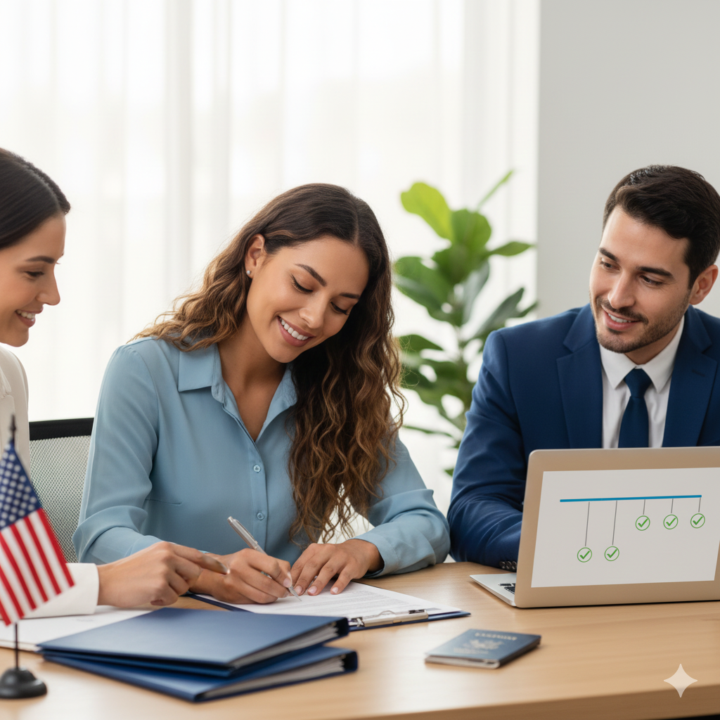 Trámite con inmigración