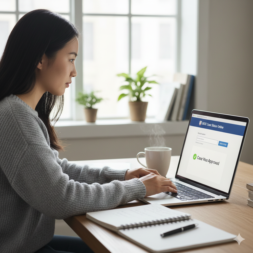 Consulta del estatus del permiso de trabajo en USCIS.