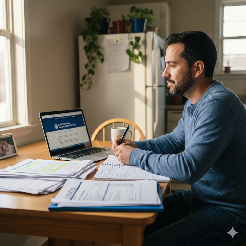 Cómo arreglar papeles en Estados Unidos paso a paso