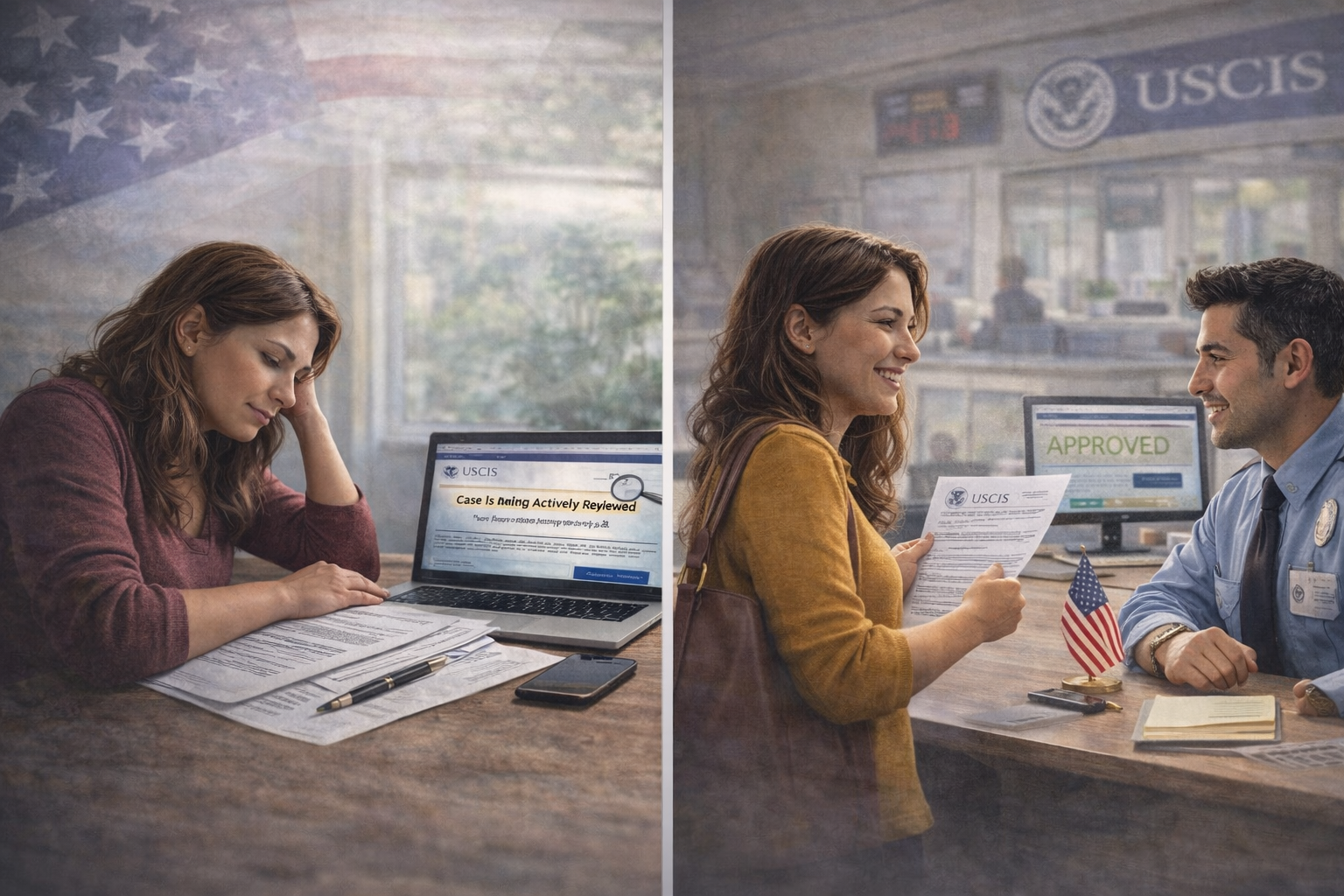 qué significa cada estatus de USCIS