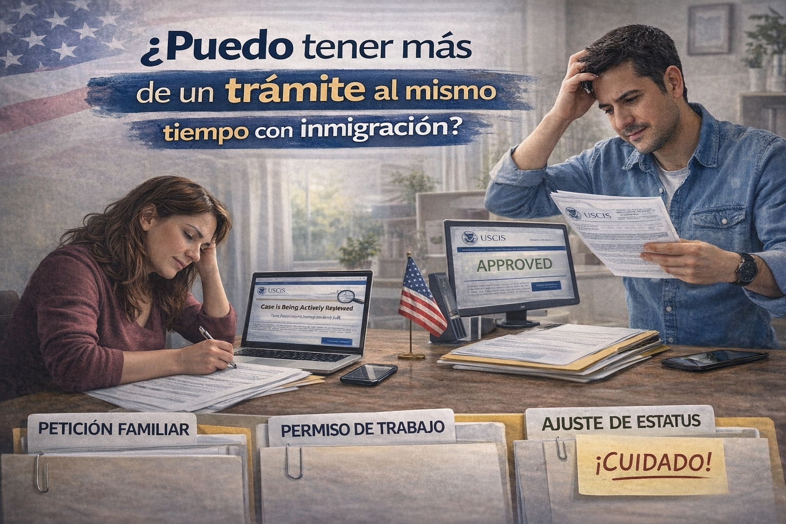 puedo tener más de un trámite al mismo tiempo